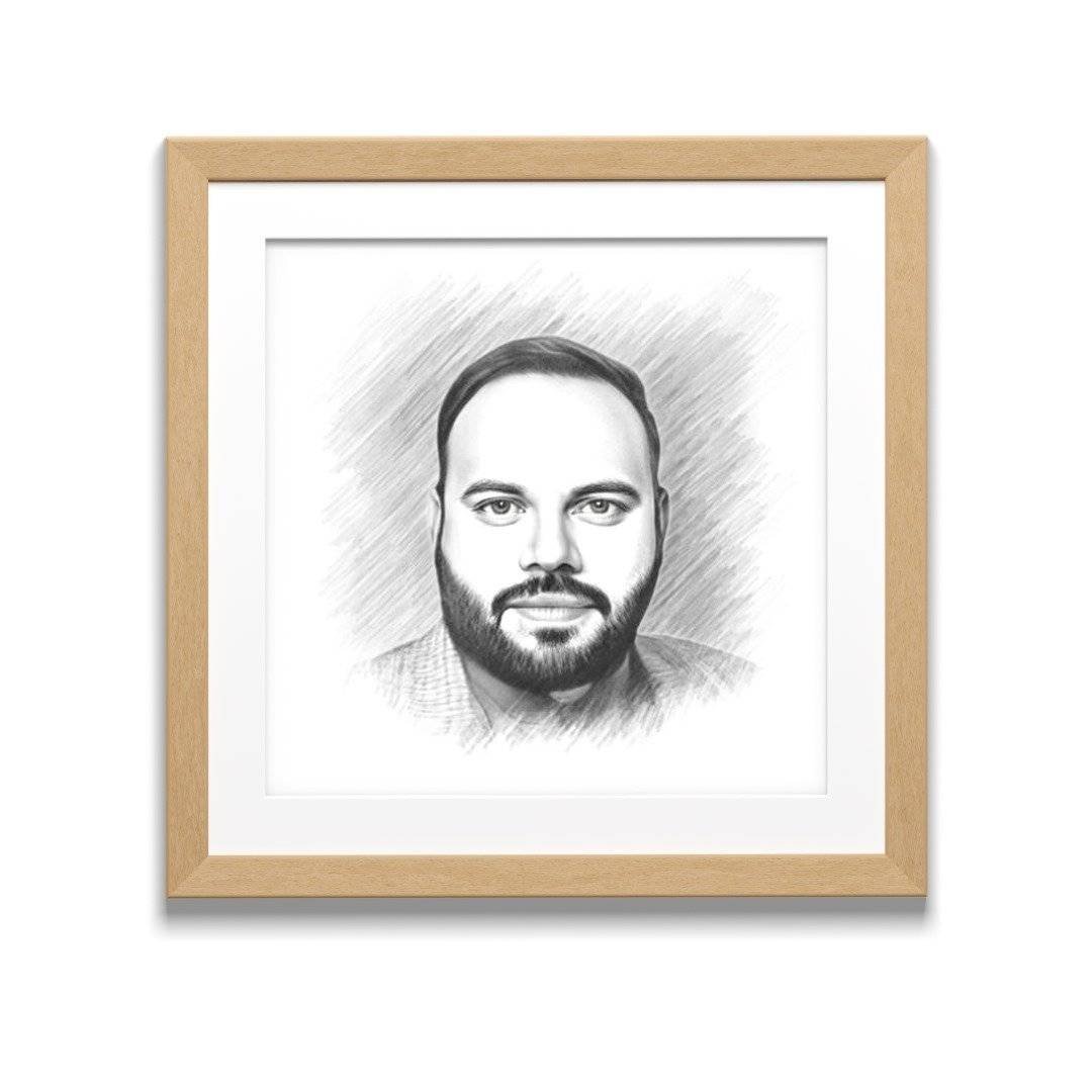 Pencil Sketch Frames